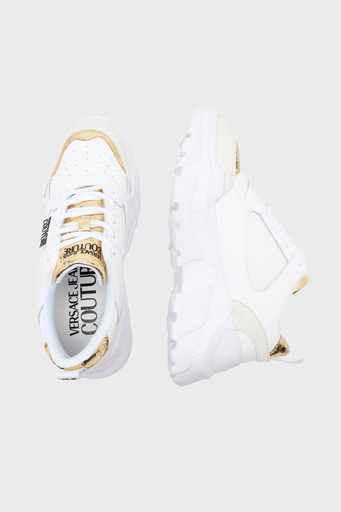 Versace Jeans Couture Sneaker Bayan Ayakkabı 74VA3SC2 ZP230 G03 BEYAZ - 5